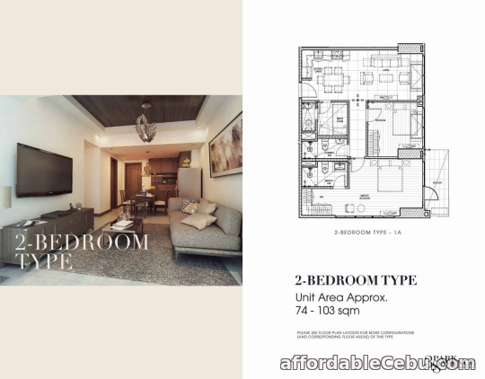 2nd picture of For Sale 2 Bedrooms 38 Park Avenue in Lahug Cebu City For Sale in Cebu, Philippines