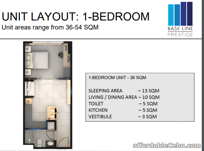 1st picture of for Sale 1 BEDROOM Unit For Sale in Cebu, Philippines