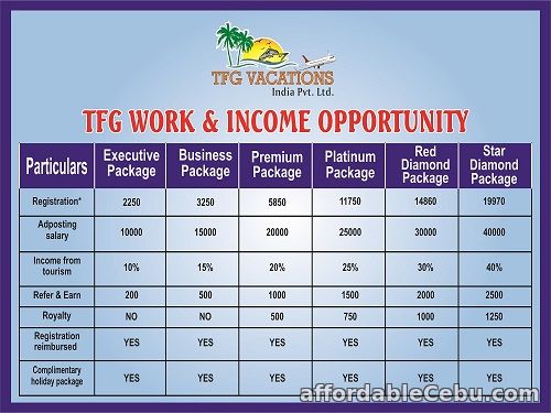 2nd picture of Online Tour Operator For Tourism Company-Hiring Now Offer in Cebu, Philippines