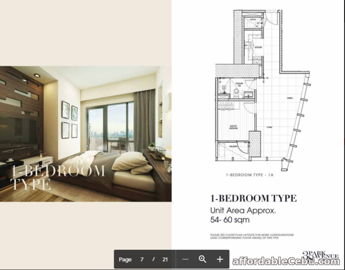 3rd picture of ONE BEDROOM UNIT FOR SALE (IT Park Lahug, Cebu City) For Sale in Cebu, Philippines