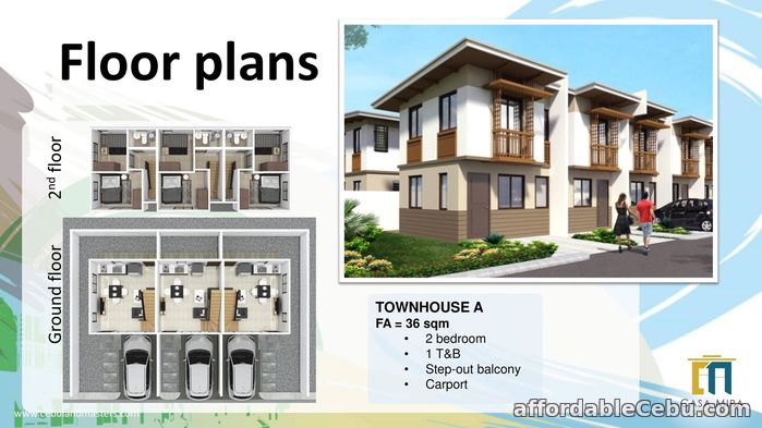 1st picture of Casa Mira South - Townhouse A for Sale For Sale in Cebu, Philippines