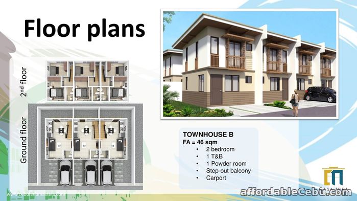 1st picture of Townhouse B for Sale - Casa Mira South For Sale in Cebu, Philippines