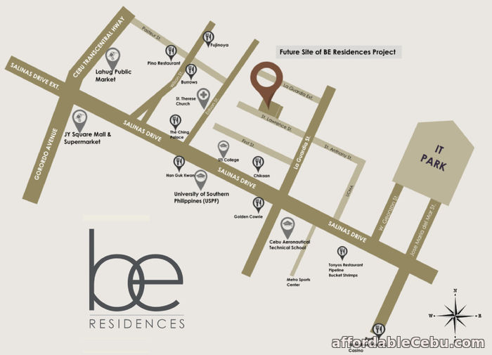 3rd picture of Pre-selling 1 Bedroom w/ Balcony (Unit No.18F-36) BE Residences - Lahug For Sale in Cebu, Philippines