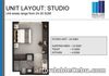 Studio unit with 30.9sq m at Base Line Prestige
