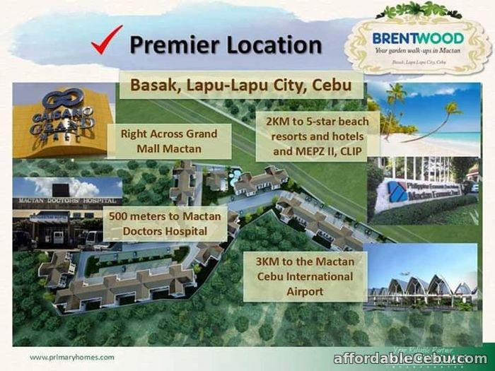 4th picture of 1BR-A IN BRENTWOOD (Courtyards) For Sale in Cebu, Philippines