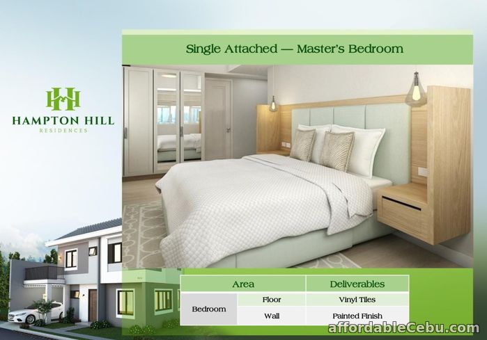 5th picture of Clarke House (Single Attached) - Hampton Hill Residences For Sale in Cebu, Philippines