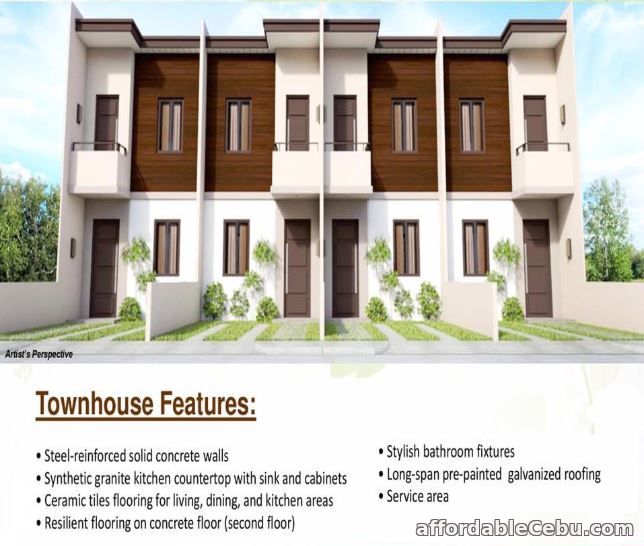 1st picture of 2 storey townhouse with 2BR and 2 T/B at Almond Drive For Sale in Cebu, Philippines