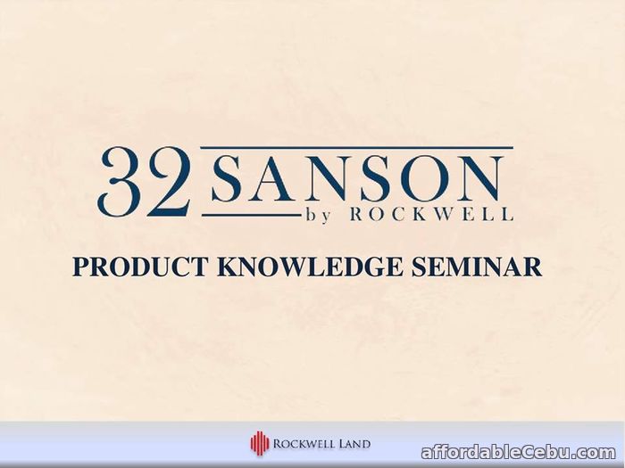 5th picture of 32 Sanson by Rockwell For Sale in Cebu, Philippines
