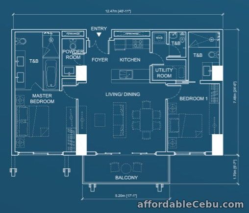 2nd picture of 2BR for Sale - Aruga by RockWell For Sale in Cebu, Philippines