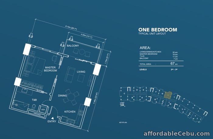 2nd picture of 1 BR for Sale - Aruga by RockWell For Sale in Cebu, Philippines