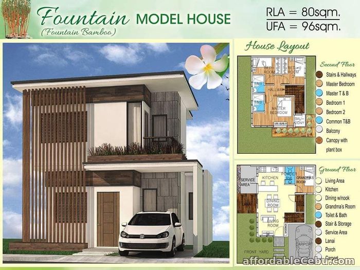 2nd picture of Two Storey - Fountain Bamboo Model For Sale in Cebu, Philippines
