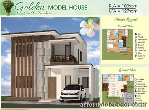 1st picture of Two storey - Golden Bamboo Model at Bamboo Bay Residence For Sale in Cebu, Philippines