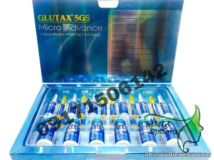 1st picture of Glutax 5GS Micro Advance 12 vials with collagen For Sale in Cebu, Philippines
