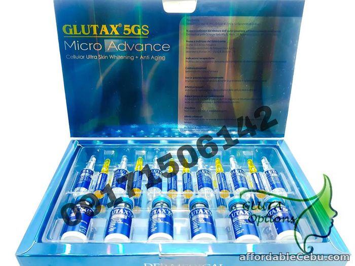 1st picture of Glutax 5GS Micro Advance 6 vials with collagen For Sale in Cebu, Philippines