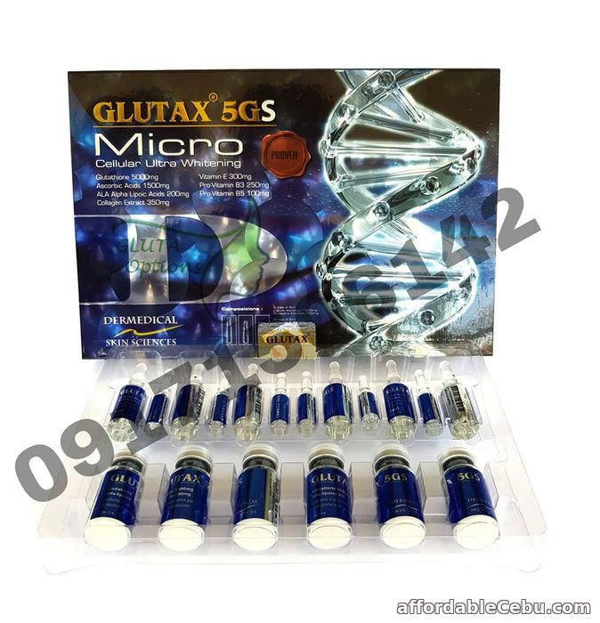 1st picture of GLUTAX 5GS MICRO 6 VIALS For Sale in Cebu, Philippines