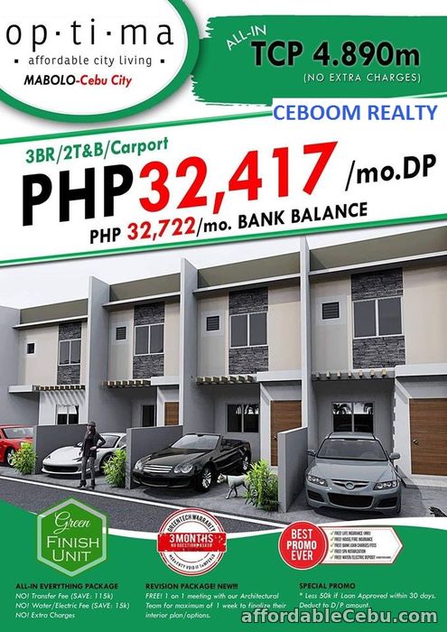 1st picture of 1Townhouse Left in Mabolo For Sale For Sale in Cebu, Philippines