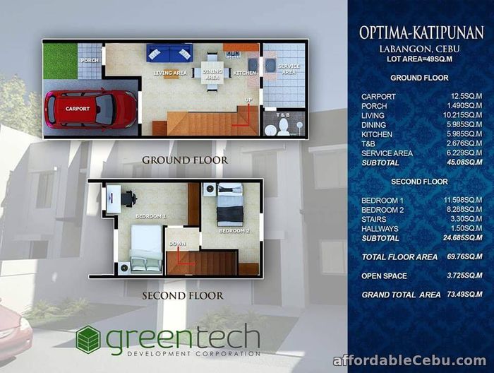 3rd picture of Townhouse for sale Katipunan Labangon For Sale in Cebu, Philippines