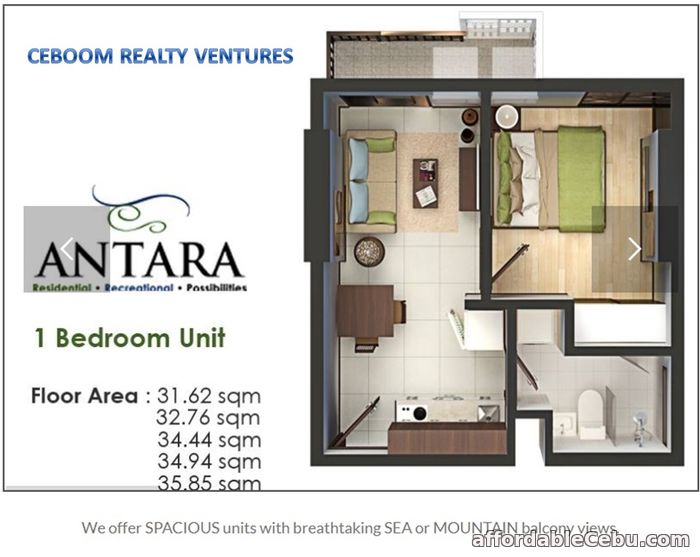 5th picture of Antara Condominium in Lawaan Cebu For Sale in Cebu, Philippines