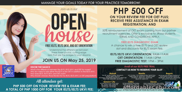 1st picture of JROOZ Open House May 25, 2019 Offer in Cebu, Philippines