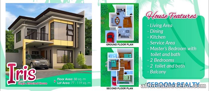 1st picture of Anami Homes Consolacion Single Attached For Sale in Cebu, Philippines