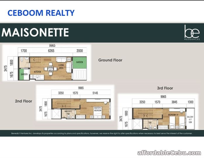 4th picture of Be Residences 3 Storey Condo For sale Near IT Park - click me For Sale in Cebu, Philippines