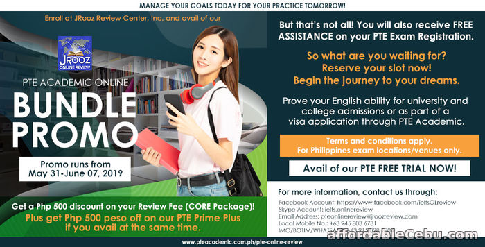 1st picture of JROOZ PTE Academic Online Bundle Promo May 31 – June 7, 2019 Offer in Cebu, Philippines