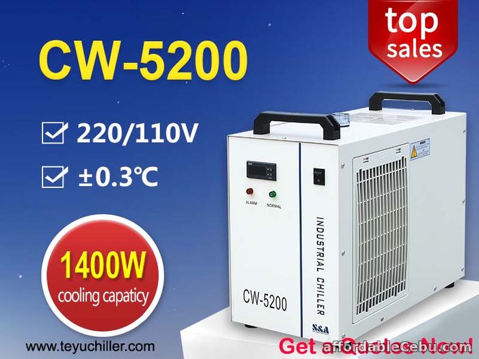1st picture of Recirculating Water Chiller CW5200 for 130W co2 laser cutting machine For Sale in Cebu, Philippines