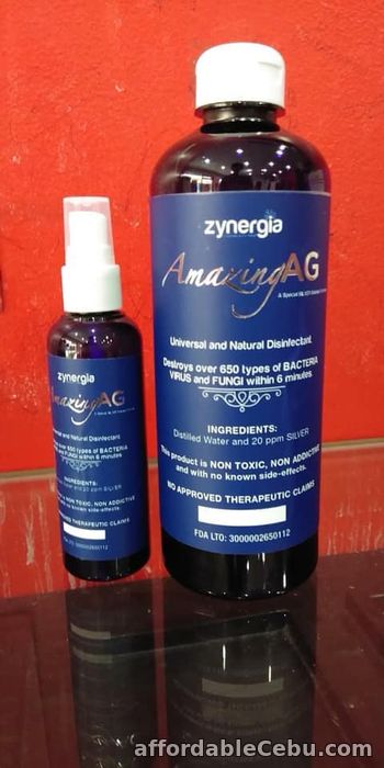 2nd picture of AmazingAG Silver Colloidal by Zynergia Announcement in Cebu, Philippines