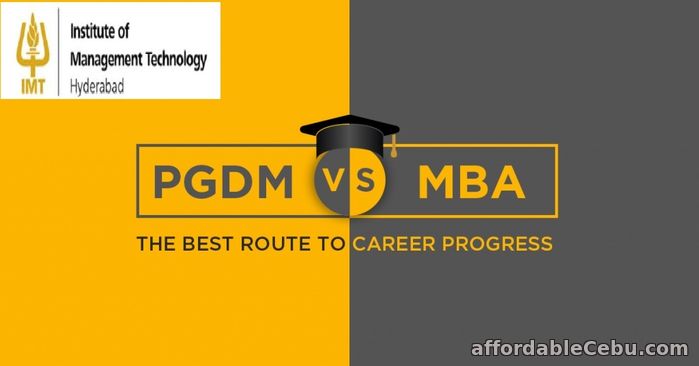 1st picture of Difference Between MBA Vs PGDM Announcement in Cebu, Philippines