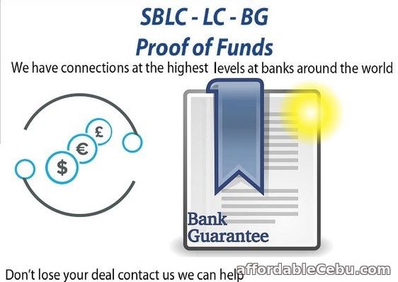 1st picture of Project/Business Financing/BG-SBLC-MT760/Credit-Loan/Monetizing/MT799/Eurobonds Offer in Cebu, Philippines