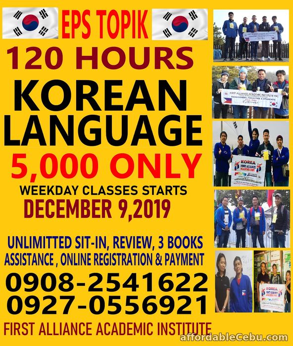 1st picture of Learning Korean Language Looking For in Cebu, Philippines