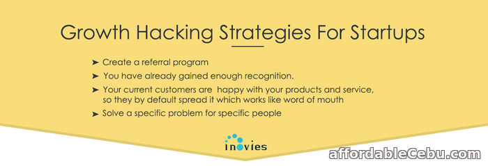 1st picture of Growth Hacking Strategies for Startups Offer in Cebu, Philippines