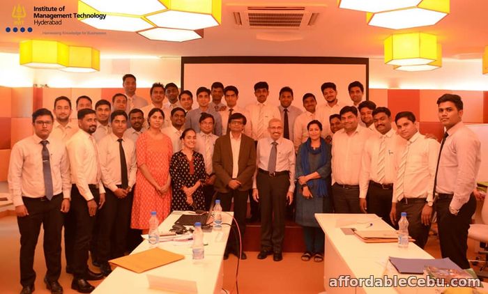 1st picture of PGDM Course in Hyderabad Announcement in Cebu, Philippines