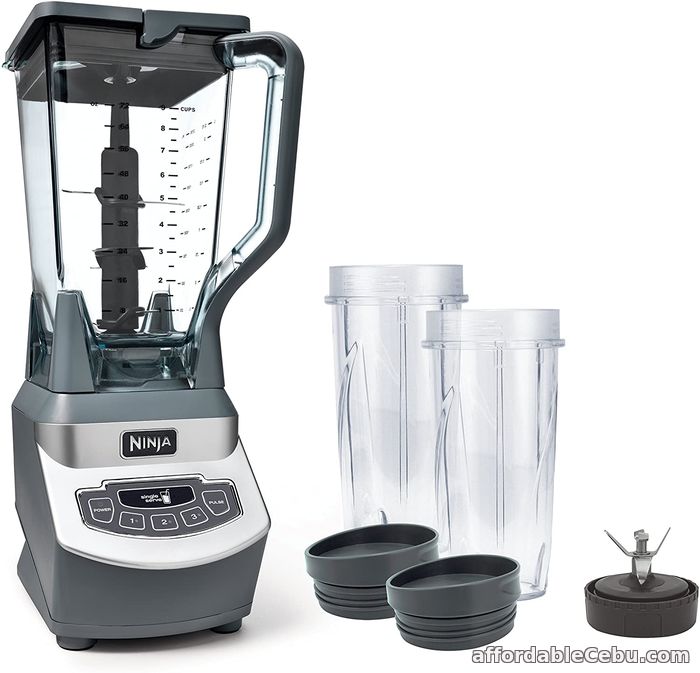 1st picture of Ninja Professional Countertop Blender with 1100-Watt Base, 72oz Total Crushing Pitcher and (2) 16oz Cups for Frozen Drinks and Smoothies (BL For Sale in Cebu, Philippines