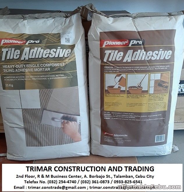 1st picture of Cebu Tile Adhesive Supplier For Sale in Cebu, Philippines