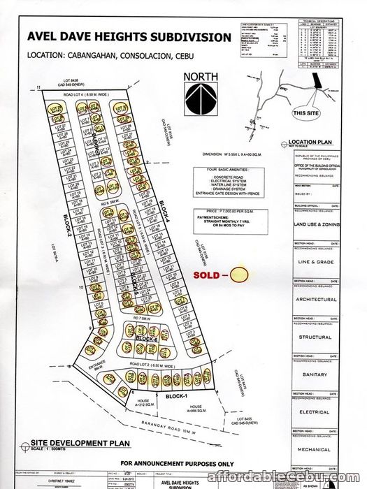 5th picture of Avel Dave Heights(LOT ONLY) Cabangahan, Consolacion For Sale in Cebu, Philippines