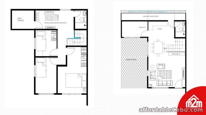 3rd picture of Gregory Homes(SINGLE ATTACHED MODEL) Sitio Bas, Perrelos, Carcar, Cebu, Philipines For Sale in Cebu, Philippines