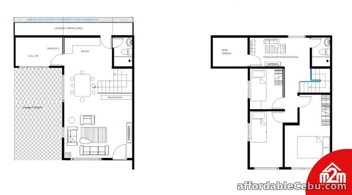 3rd picture of Gregory Homes(DUPLEX MODEL) Sitio Bas, Perrelos, Carcar, Cebu, Philipines For Sale in Cebu, Philippines