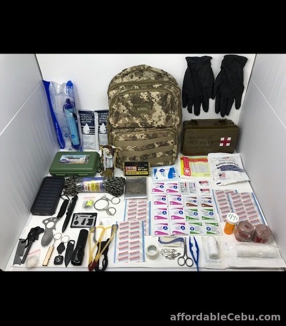 3rd picture of Heavy Duty Emergency Outdoor Survival Backpack Kit - 93 in 1 For Sale in Cebu, Philippines