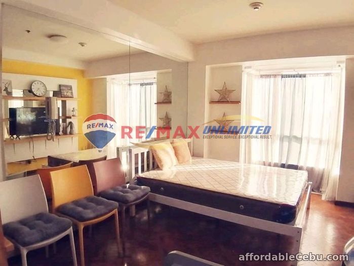 1st picture of FOR SALE: Furnished Studio Unit with parking at The Columns Ayala Ave. For Sale in Cebu, Philippines