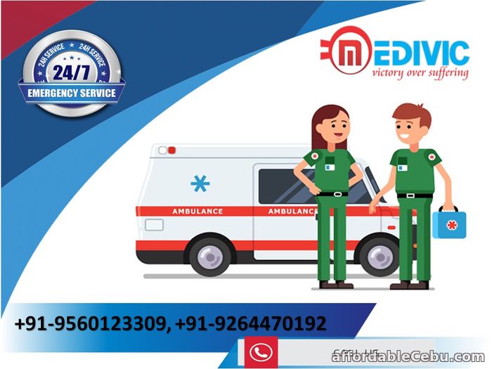 1st picture of Book Medivic Ambulance Service in Patna at a Very Nominal Charge Offer in Cebu, Philippines