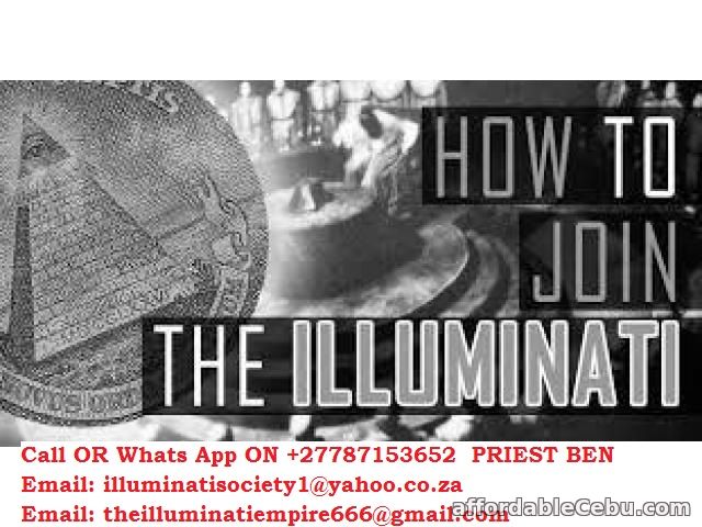 1st picture of DO YOU HAVE THE DESIRE AND A DREAM TO JOIN THE ILLUMINATI Offer in Cebu, Philippines