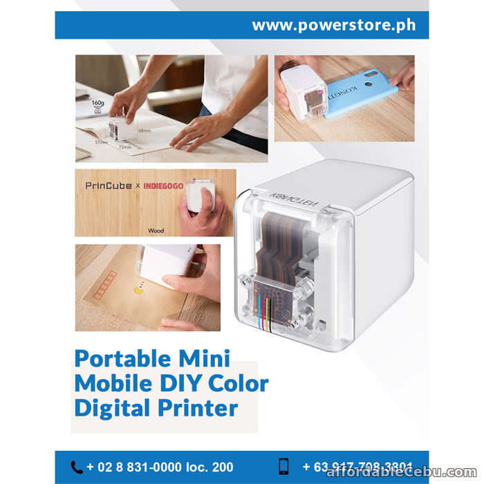 1st picture of Portable Mini Mobile DIY Color Digital Printer For Sale in Cebu, Philippines