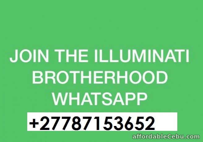 1st picture of Join Illuminati 666 Now Online and have all you want in life Offer in Cebu, Philippines