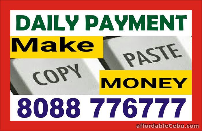 1st picture of Copy paste job | Daily payout | Work from Home | 1387 | Offer in Cebu, Philippines