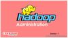 Hadoop Admin Online Training