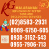 iloilo malabanan sipsip pozo negro tanggal baradong lababo 09096750605