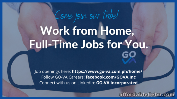 1st picture of Work From Home Job: Appointment Setter - GO Virtual Assistants Looking For in Cebu, Philippines