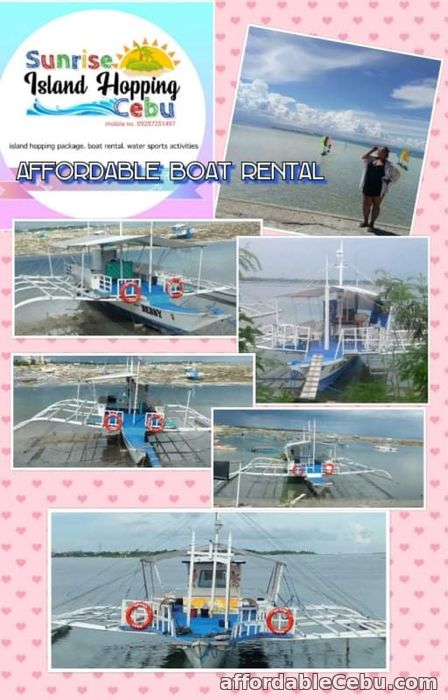 1st picture of Boat Rental for CEBU Island Hopping For Rent in Cebu, Philippines