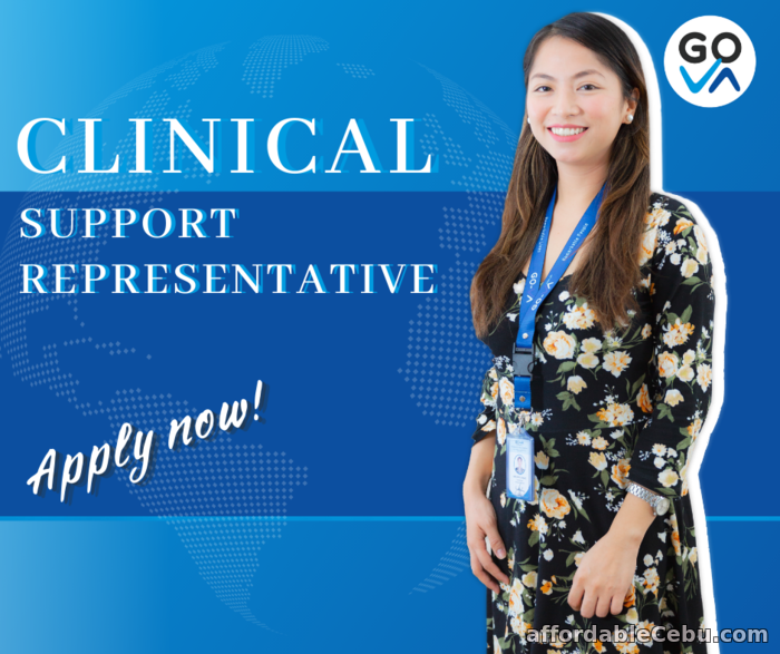 1st picture of Work From Home Job: Clinical Support Representative - GO Virtual Assistants Looking For in Cebu, Philippines
